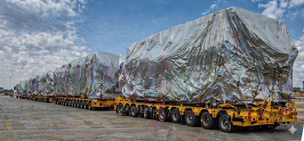 Shipping Container Port Logistics